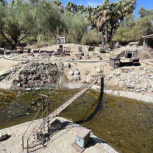 Half-acre Model Train Set