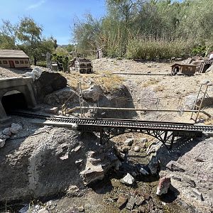 Half-acre Model Train Set