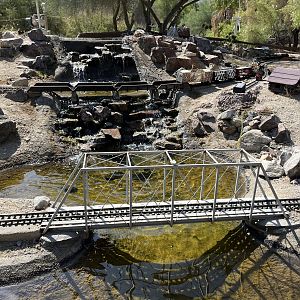 Half-acre Model Train Set