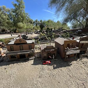 Half-acre Model Train Set