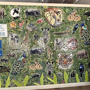 Men’s Restroom Mosaic