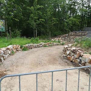 Construction site for new South American primate and bush dog area - New access road?, 2023-07-18