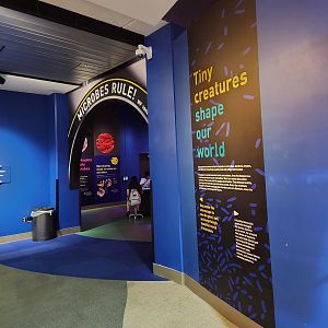 Liberty Science Center (2023) - Microbes Rule! entrance