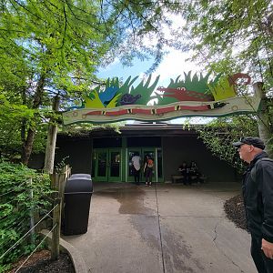 Columbus Zoo - Reptiles building entrance