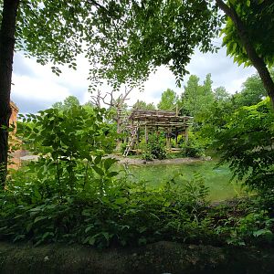 Columbus Zoo - Gibbon island from boat ride