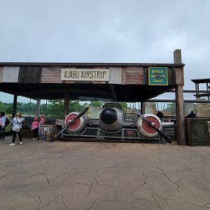 Columbus Zoo - Heart of Africa, Plane by lions
