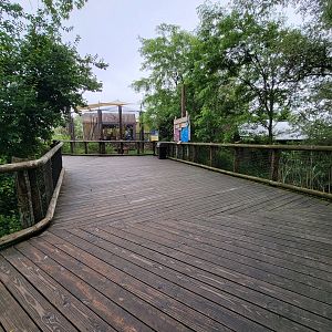 Columbus Zoo - Heart of Africa, boardwalk to back of area