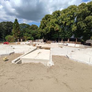 Construction site of the new 'Australian Experience'