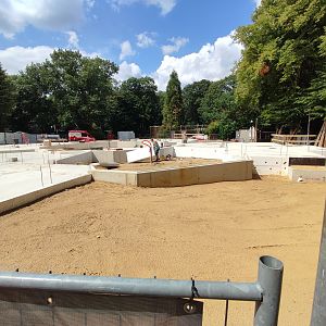 Construction site of the new 'Australian Experience'