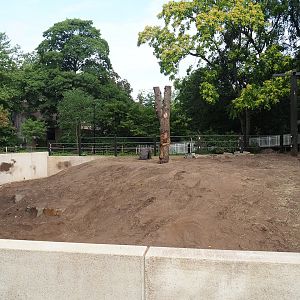 Expanded Asian elephant paddock, 2023-07-22