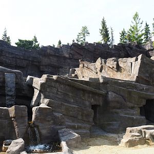 Tajik markhor exhibit (Formerly Mishmi takin exhibit), 2023-07-22