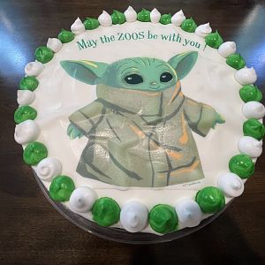 Baby Yoda Cake!