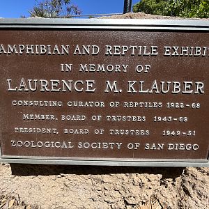 Reptile Walk Plaque