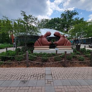 Toledo - Logo statue