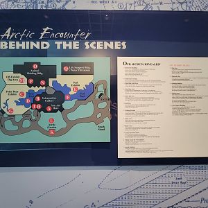 Toledo Zoo, Arctic Encounter - Map of the area