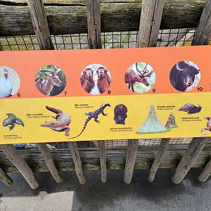 Toledo Zoo, Africa! - Animals and sculptures