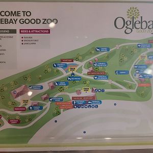 Oglebay Good Zoo - Current map 2023