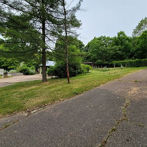 Oglebay Good Zoo - Path past serval, to Australia area