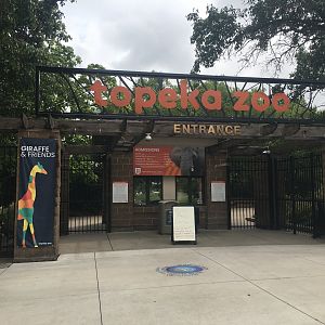 Topeka Zoo Entrance