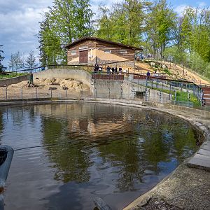 enclosure of nutrias