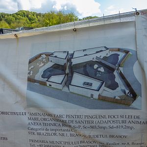 Poster about the construction site sea worlds