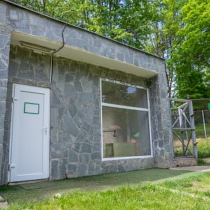 enclosure of Patagonian mara