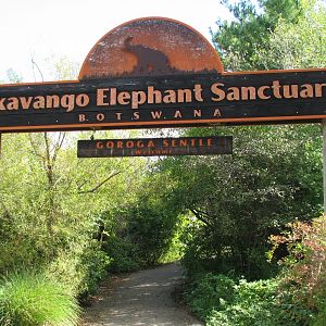 Africa - Elephant Exhibit Entry