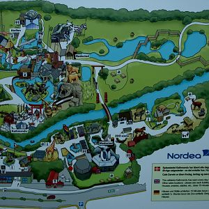 Odense Zoo - Map