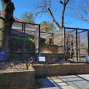 Smithsonian 2/22 - Small Mammal House, exhibits behind building