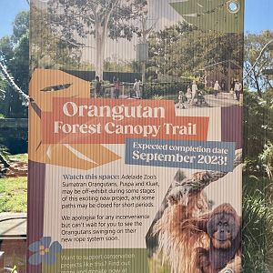 Orangutan Redevelopment Sign