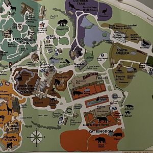 Zoo Map - 2017