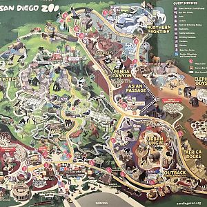 Zoo Map - 2013