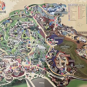 Zoo Map - 2016