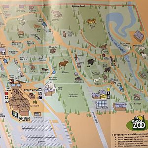 Zoo Map - 2016