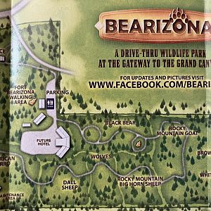 Zoo Map - circa 2010