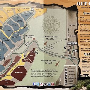 Zoo Map - 2015