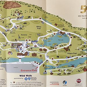 Zoo Map - 2012
