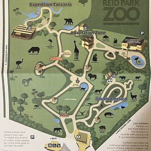 Zoo Map - 2012