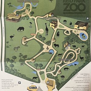 Zoo Map - 2013