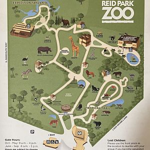 Zoo Map - 2017