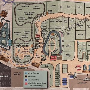 Zoo Map - 2013