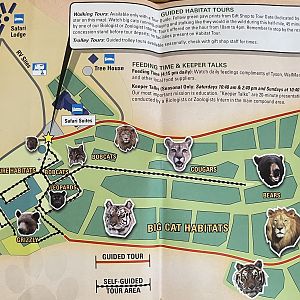 Zoo Map - 2015