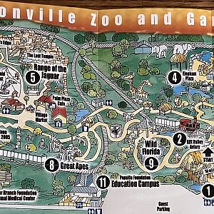Zoo Map - 2004
