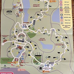 Zoo Map - 2008