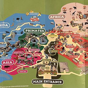 Zoo Map - 2018