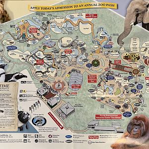 Zoo Map - 2009