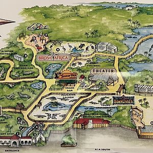 Zoo Map - circa 2010