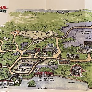 Zoo Map - undated