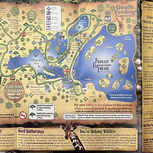 Zoo Map - 2012