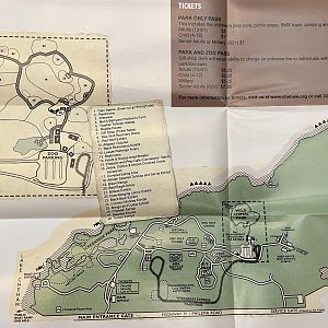 Zoo Map - undated